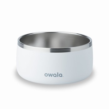 Owala 6 Cups Pet Bowl White | AVCUQI687